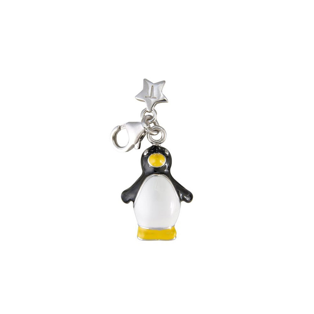 Sterling Silver Penguin Charm SCH93
