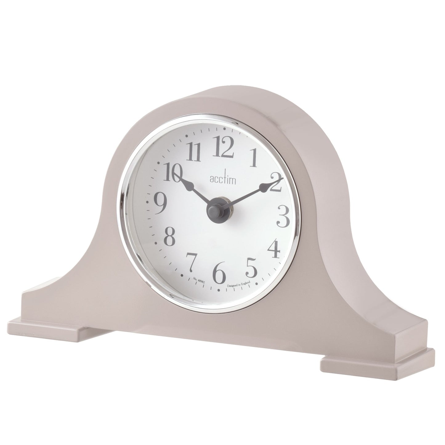 Earl Grey Napoleon Quartz Mantle Clock Harston 36962