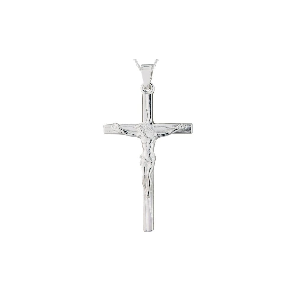 Sterling Silver Crucifix and Chain