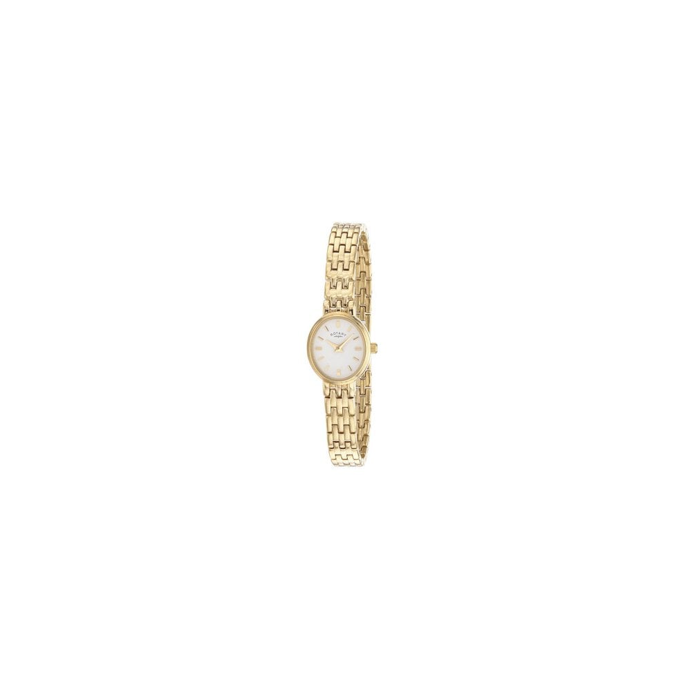 Ladies Gold Tone Battery Watch on Bracelet LB02084/02