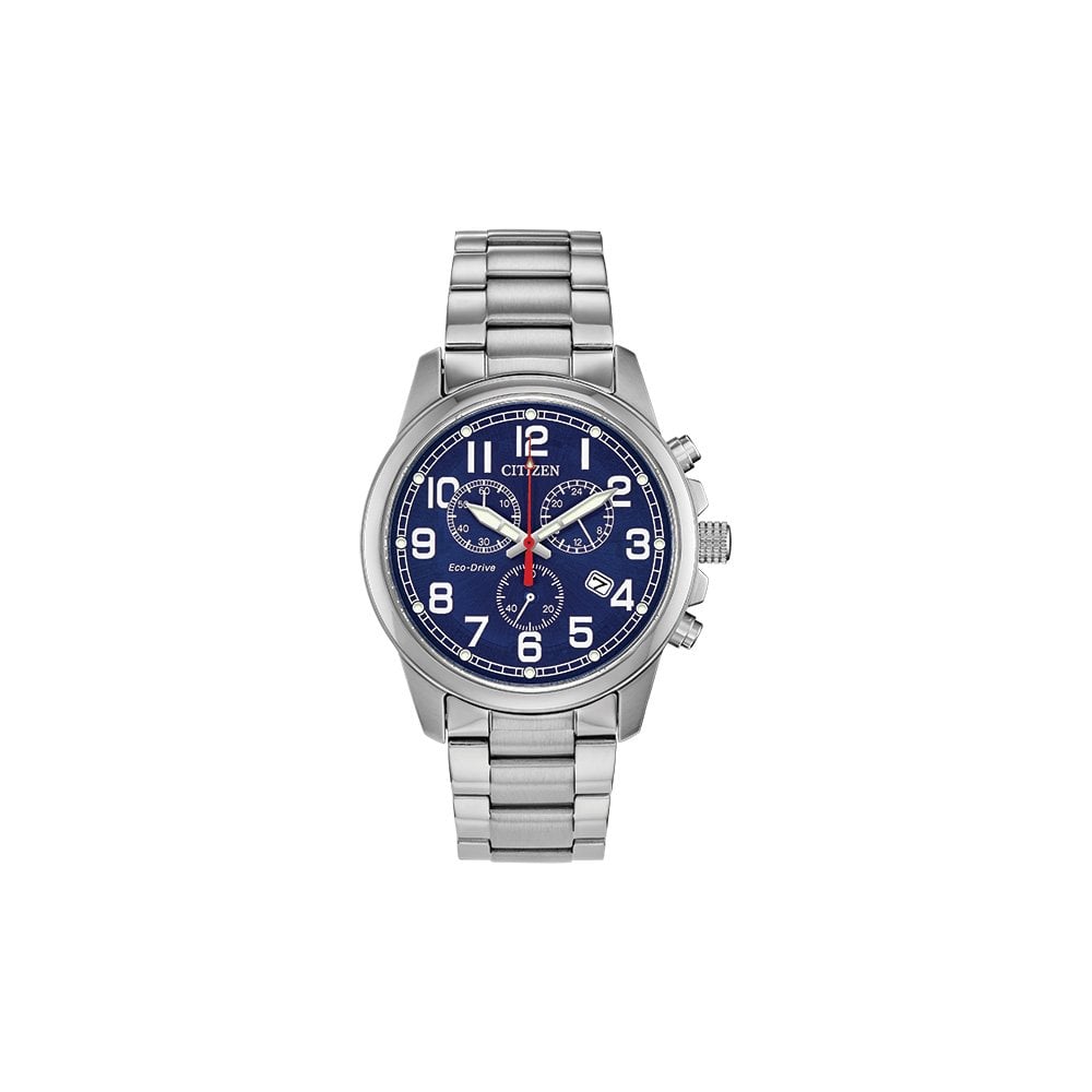 Gents Citizen Eco-Drive Watch on Bracelet with Date AT0200-56L