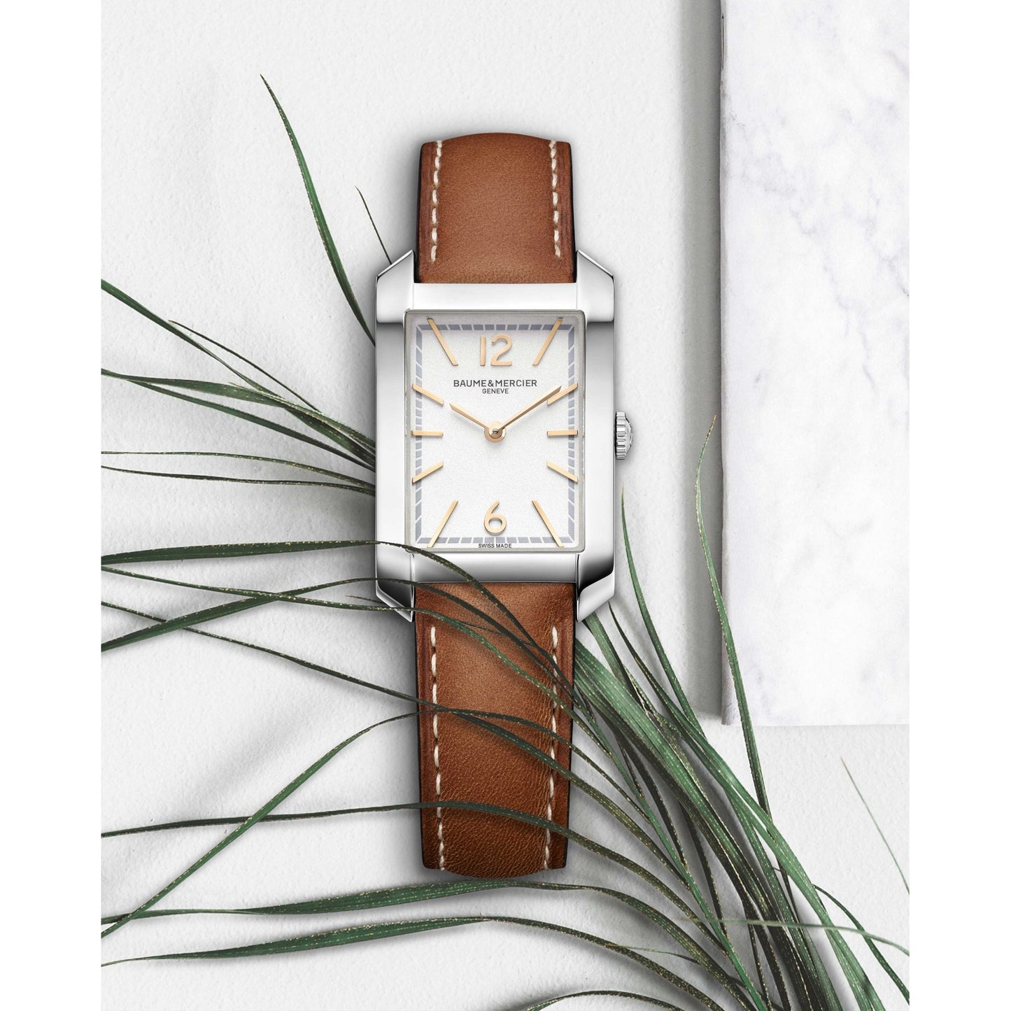 Ladies Stainless Steel Quartz Watch on Strap Hampton 10472