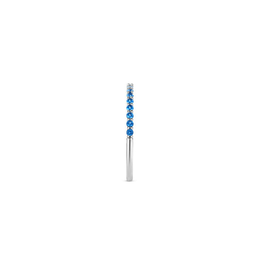 Ti Sennto Sterling Silver Lapis Blue Stone Ring 12268DB