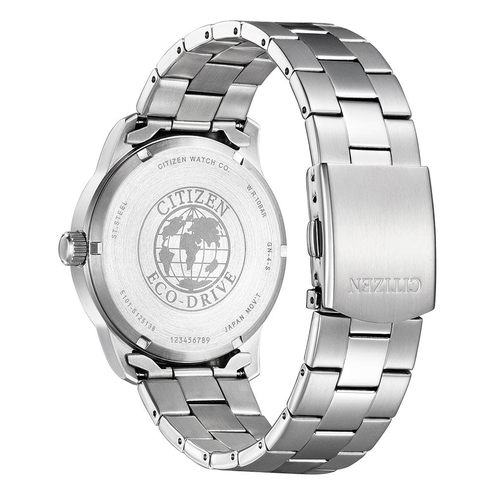 Gents Stainless Steel Eco-Drive Watch on Bracelet BM8550-81A