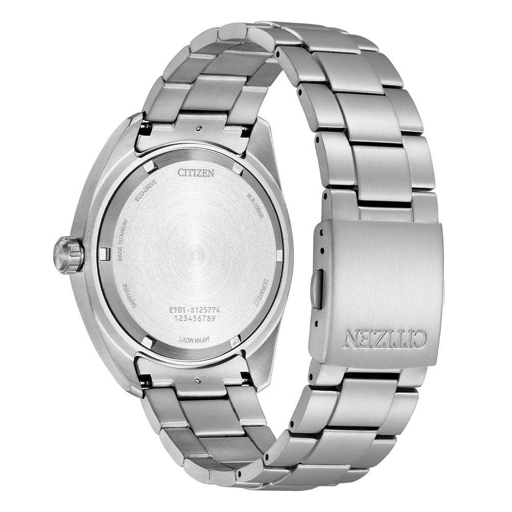 Gents Super Titanium Eco-Drive Watch on Bracelet BM8560-88L