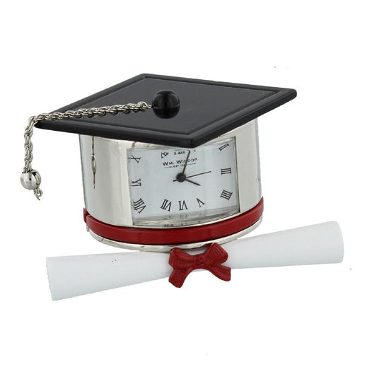 Widdop Miniature Clock Hat & Scroll Mortar Board 9343