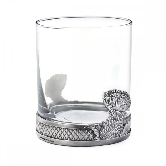 Pewter Thistle Whisky Tumbler 0124004