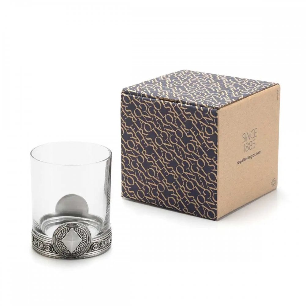 Pewter Diamonds Whisky Tumbler 0124009
