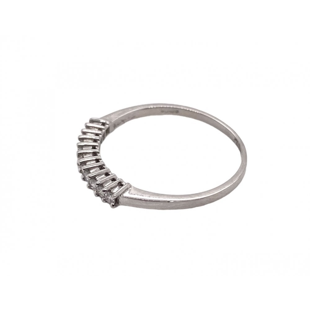 Platinum Eleven Stone Diamond Half Eternity Ring 0.23ct