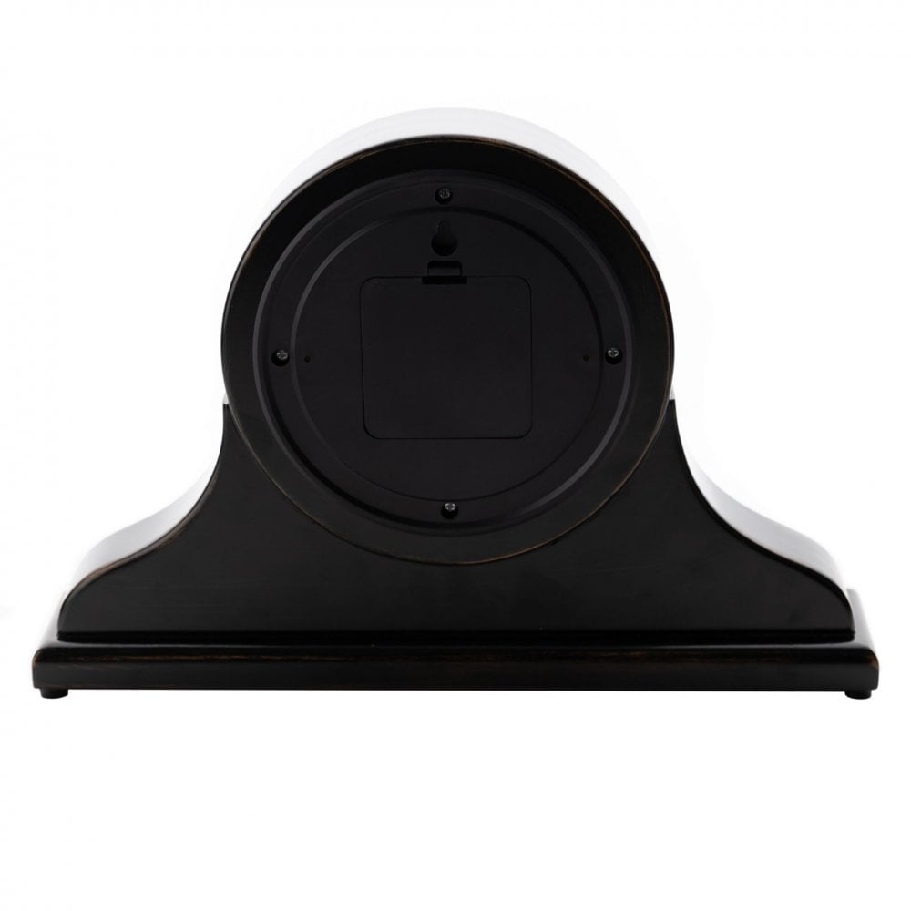 Wooden Barrel Shaped Quartz Mantel Clock W2930