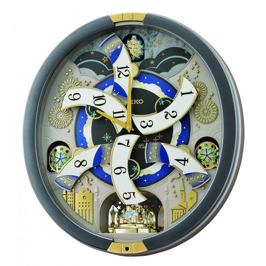 Melodies in Motion Musical Battery Wall Clock QXM385N