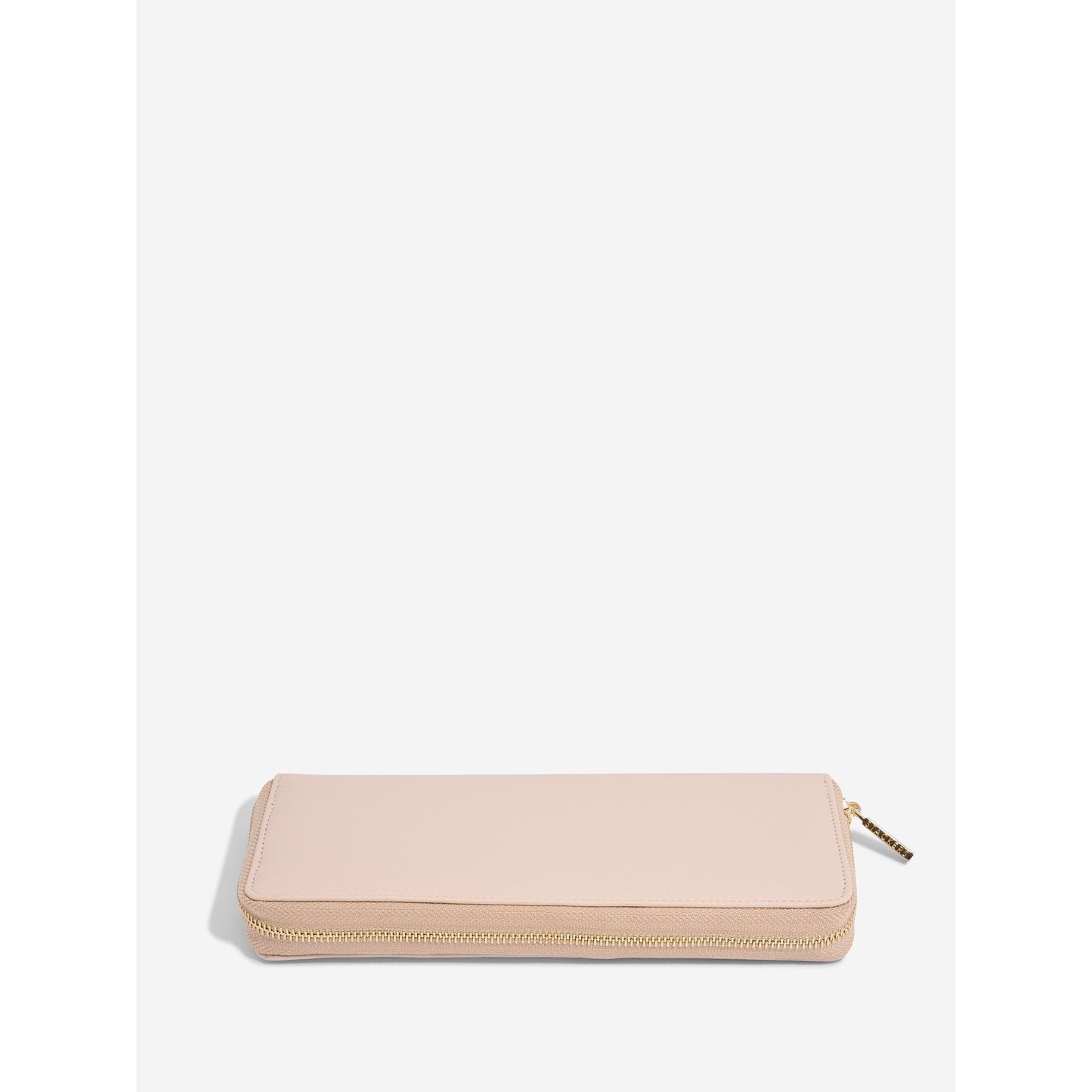 Ladies Faux Leather Blush Jewellery Roll 75758