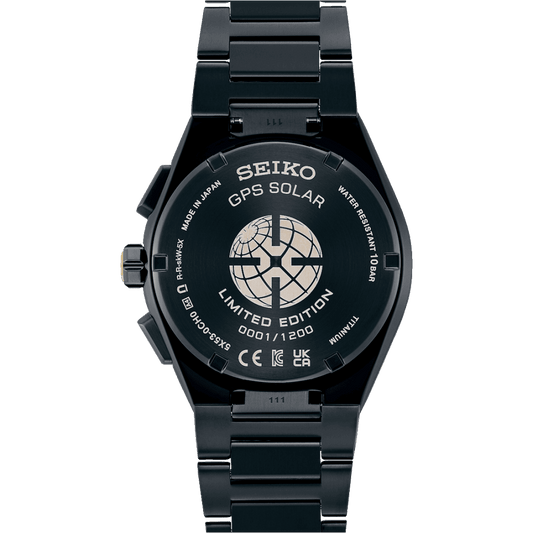 Titanium GPS Solar Watch Limited Edition 'Morning Star' SSH145J1