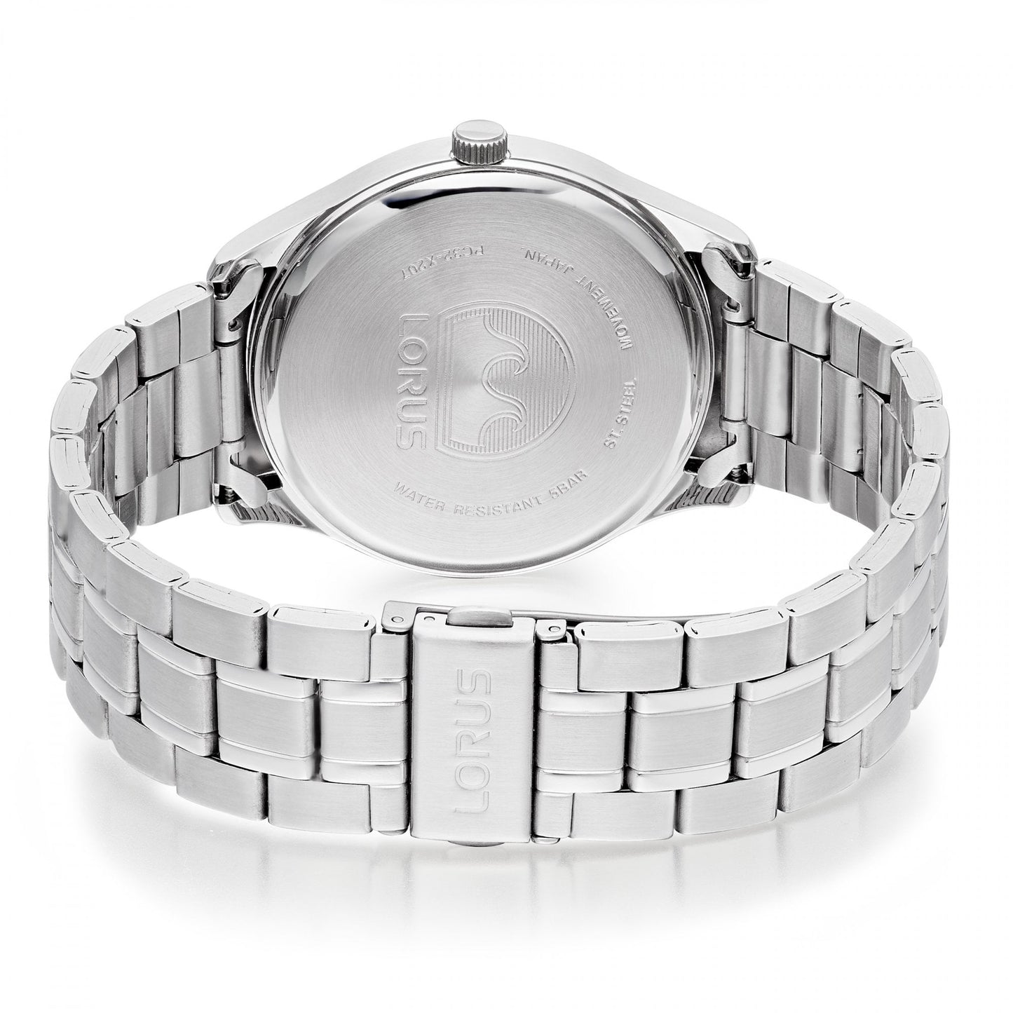 Gents Steel Everyday Battery Watch on Bracelet, Date RH931QX9