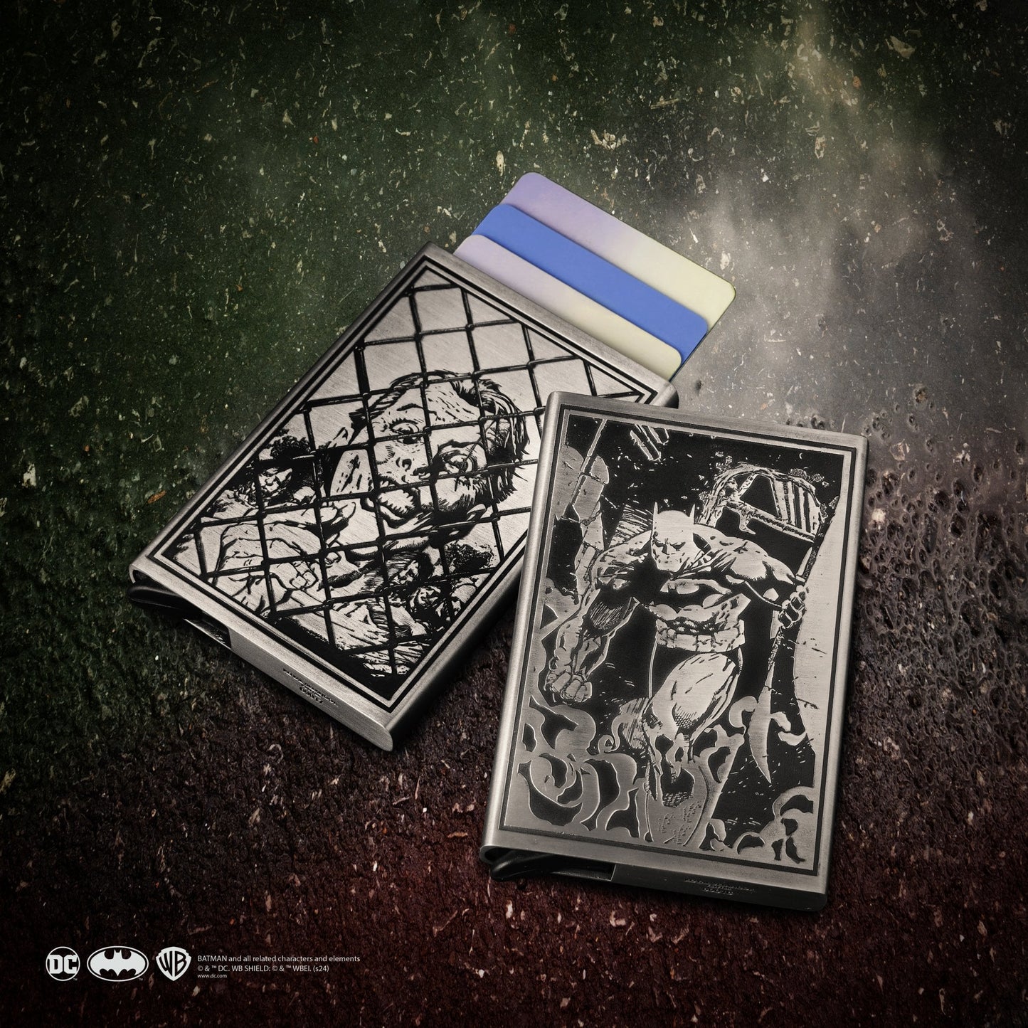 Batman Credit Card Holder in Pewter 0160016