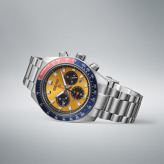Prospex Steel Solar Chronograph Watch on Bracelet SSC947P1