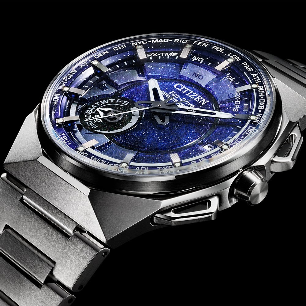 Gents Satellite Wave GPS Titanium Watch, Bracelet CC3097-52L