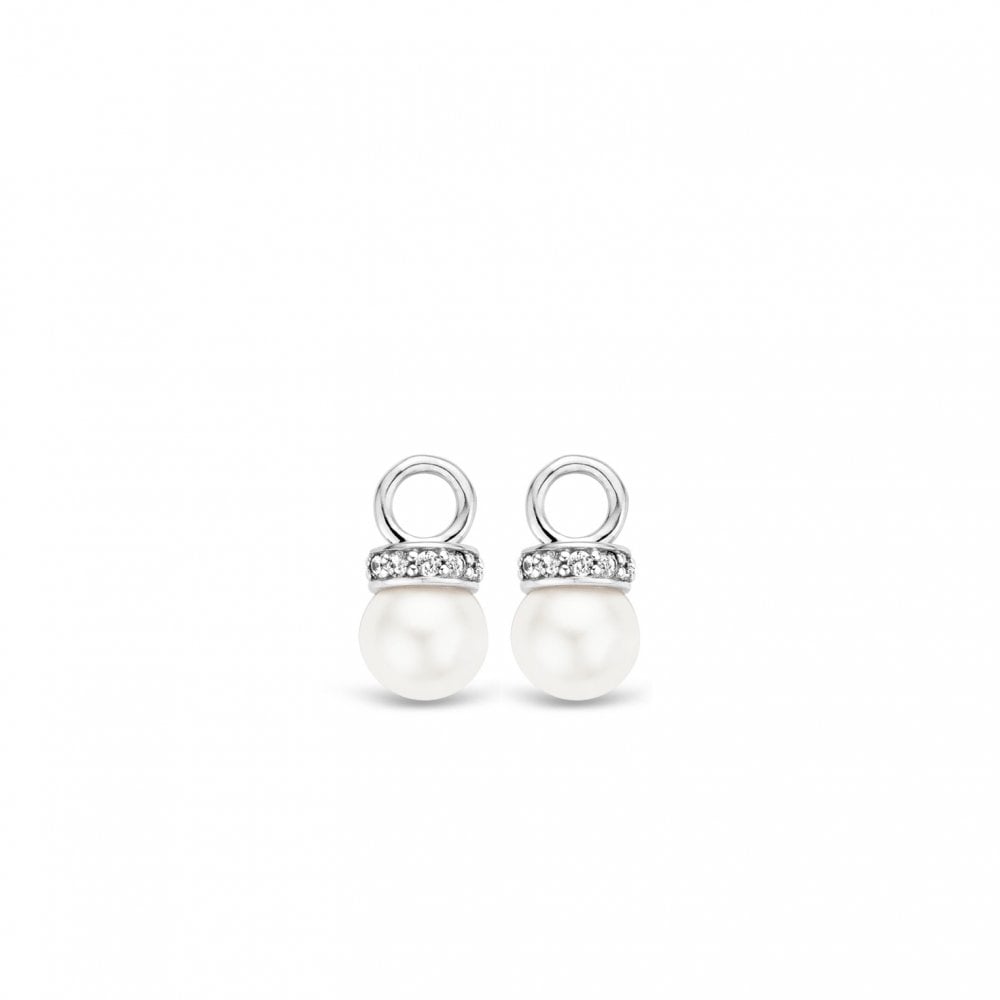 Sterling Silver CZ Ear Charms 9083PW