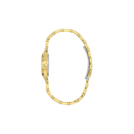 Ladies Gold Tone Citizen Eco-Drive Watch on Bracelet EW1262-55P