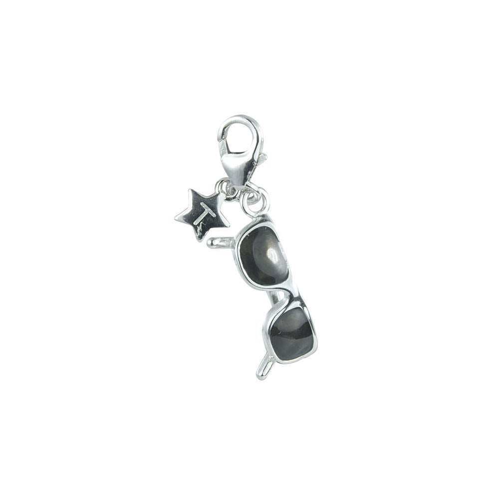 Sterling Silver Ladies Clip On Sunglasses Charm SCH102