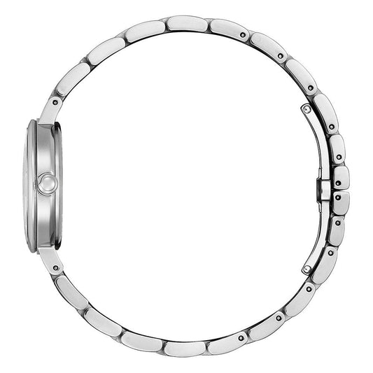 Ladies Steel Eco-Drive Bracelet Watch Silhouette EM0990-81L