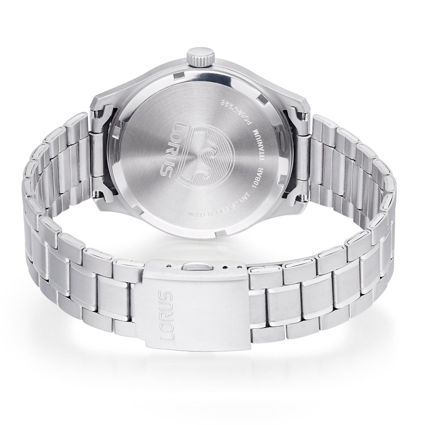 Gents Quartz Titanium Grey Dial Watch On Bracelet RH999QX9