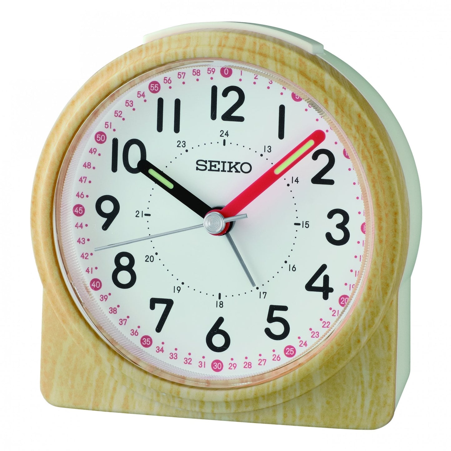 Bedside Quartz Beep Alarm Clock, Light Snooze QHE210Y