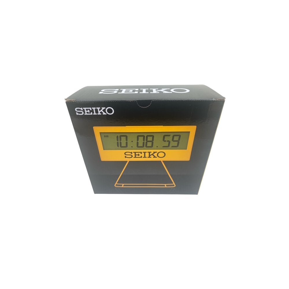 Athletics Timer Yellow Quartz Beep Alarm Clock & Snooze QHL083Y
