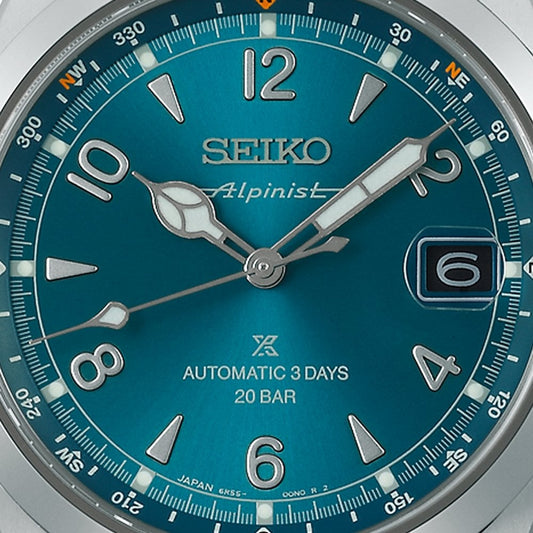Gents Prospex Steel Automatic Bracelet Watch Alpinist SPB503J1