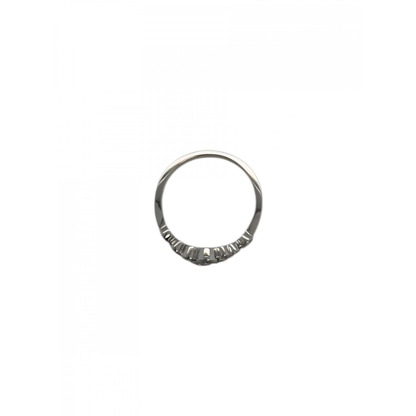 Ladies 18ct White Gold Diamond Dress Ring