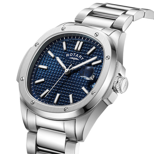 Gents Stainless Steel Battery Watch, Bracelet Apex100 GB05575/05