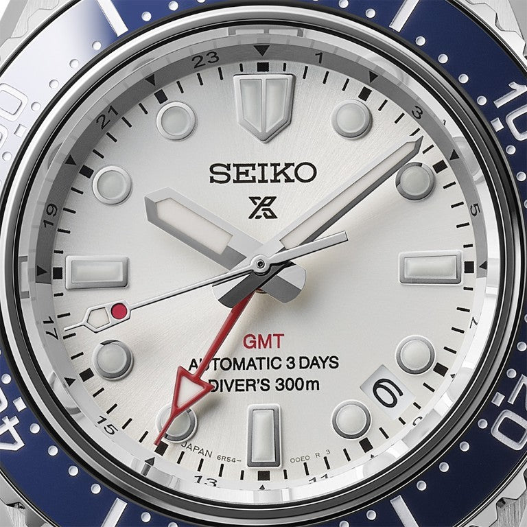 Prospex Steel Diver's Automatic GMT Watch, Date SPB519J1
