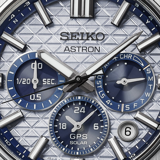 Gents 145th Anniversary Titanium GPS Solar Watch Limited Edition HAB004J1