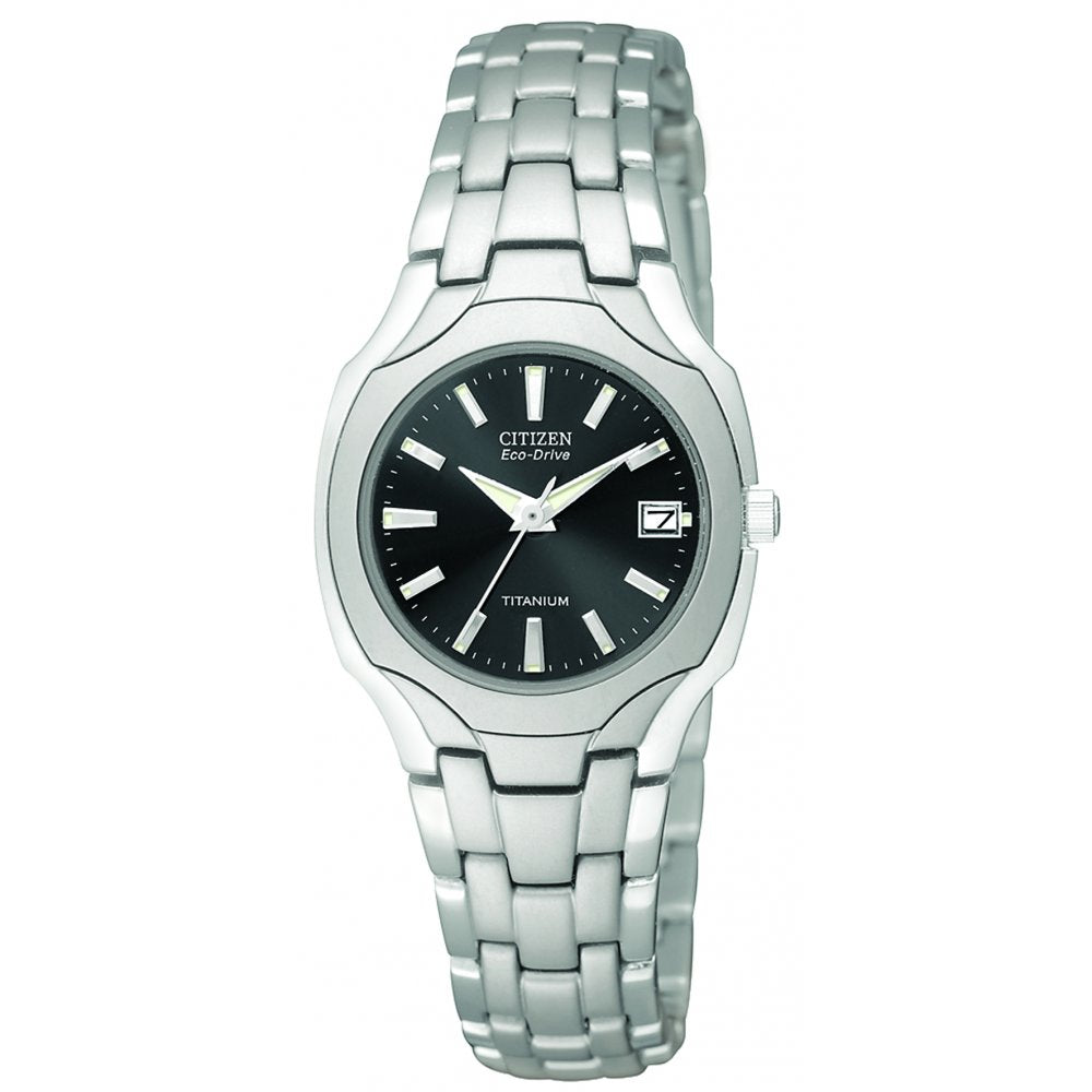 Ladies Titanium Eco-Drive Watch on Bracelet EW1400-53H
