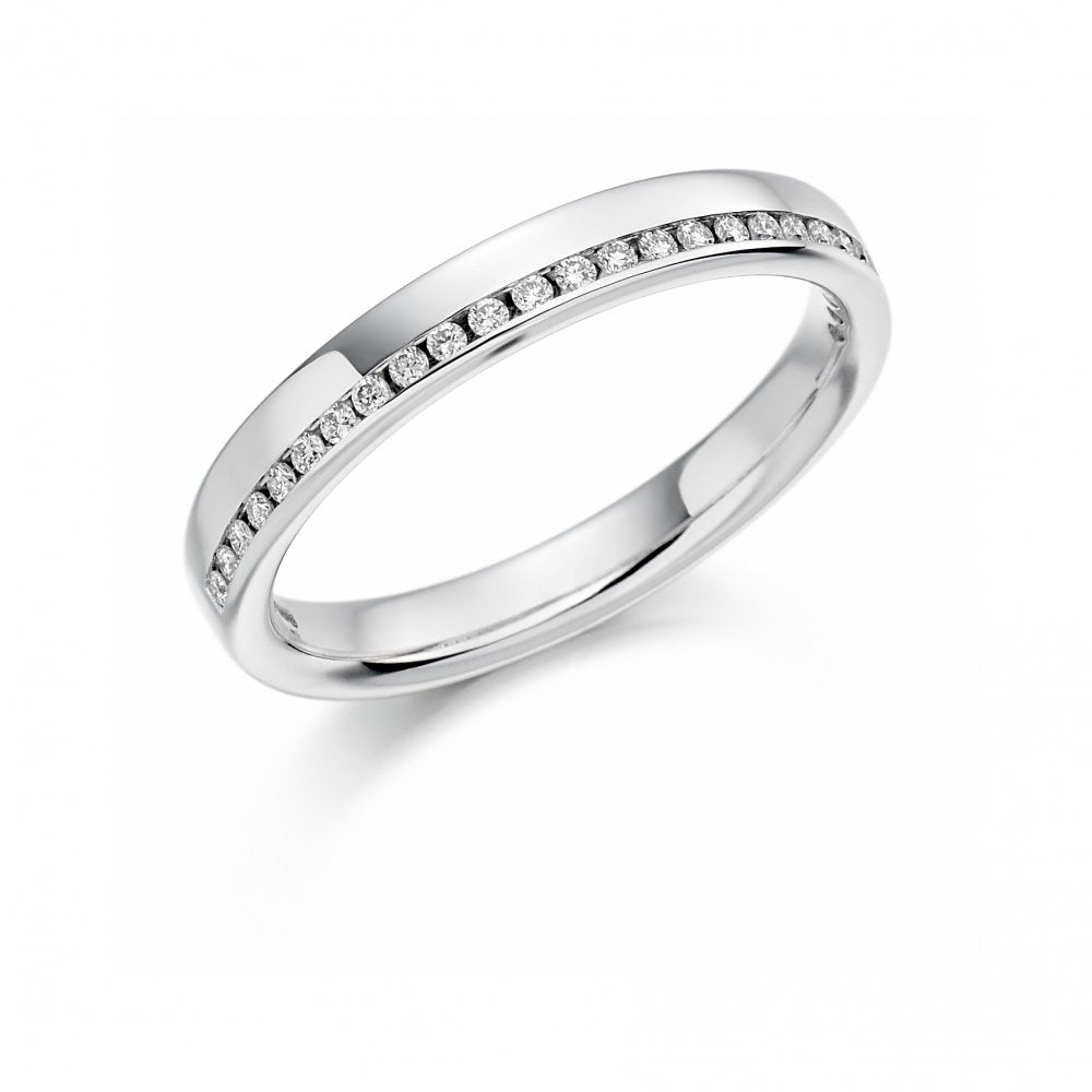 18ct White Gold Diamond Wedding Band or Eternity Ring