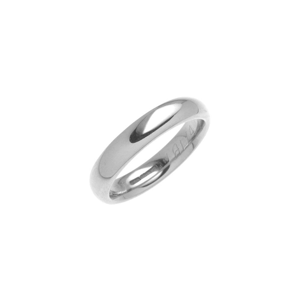 Palladium Court Profile Wedding Band