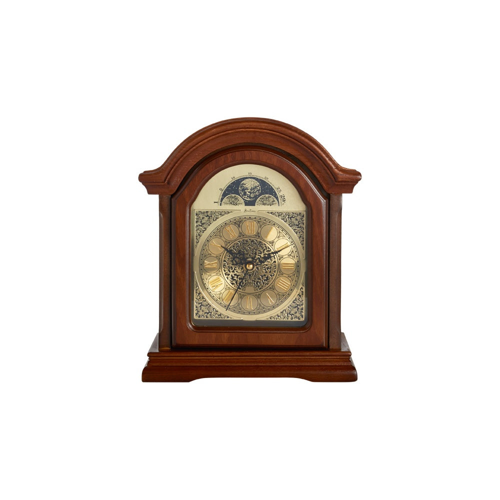 Wooden Radio Controlled Westminster Chime Mantle Clock 77066