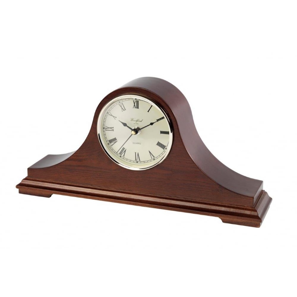 Wooden Napoleon Quartz Mantle Clock 1443