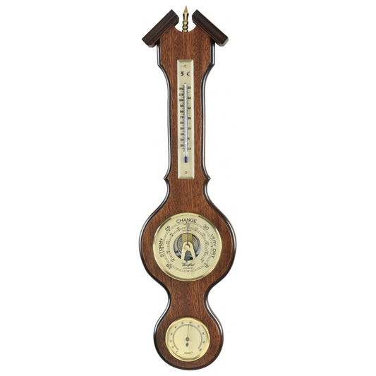 Woodford Wooden Banjo Barometer Weather Forecast 1613