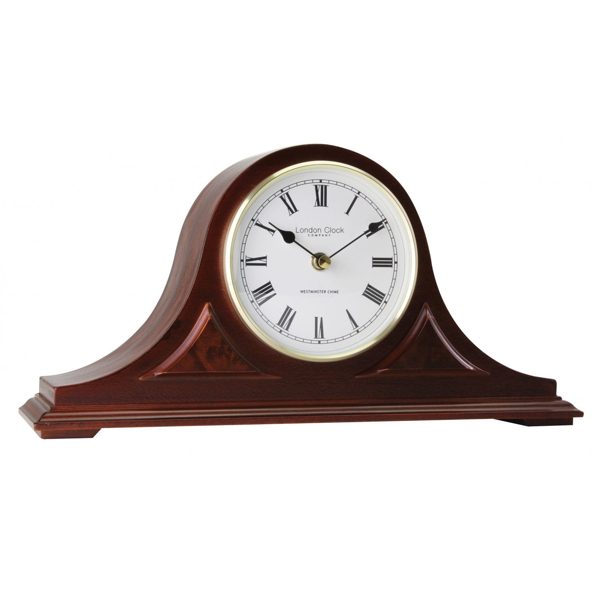 Wooden Napoleon Westminster Chime Battery Clock 07031