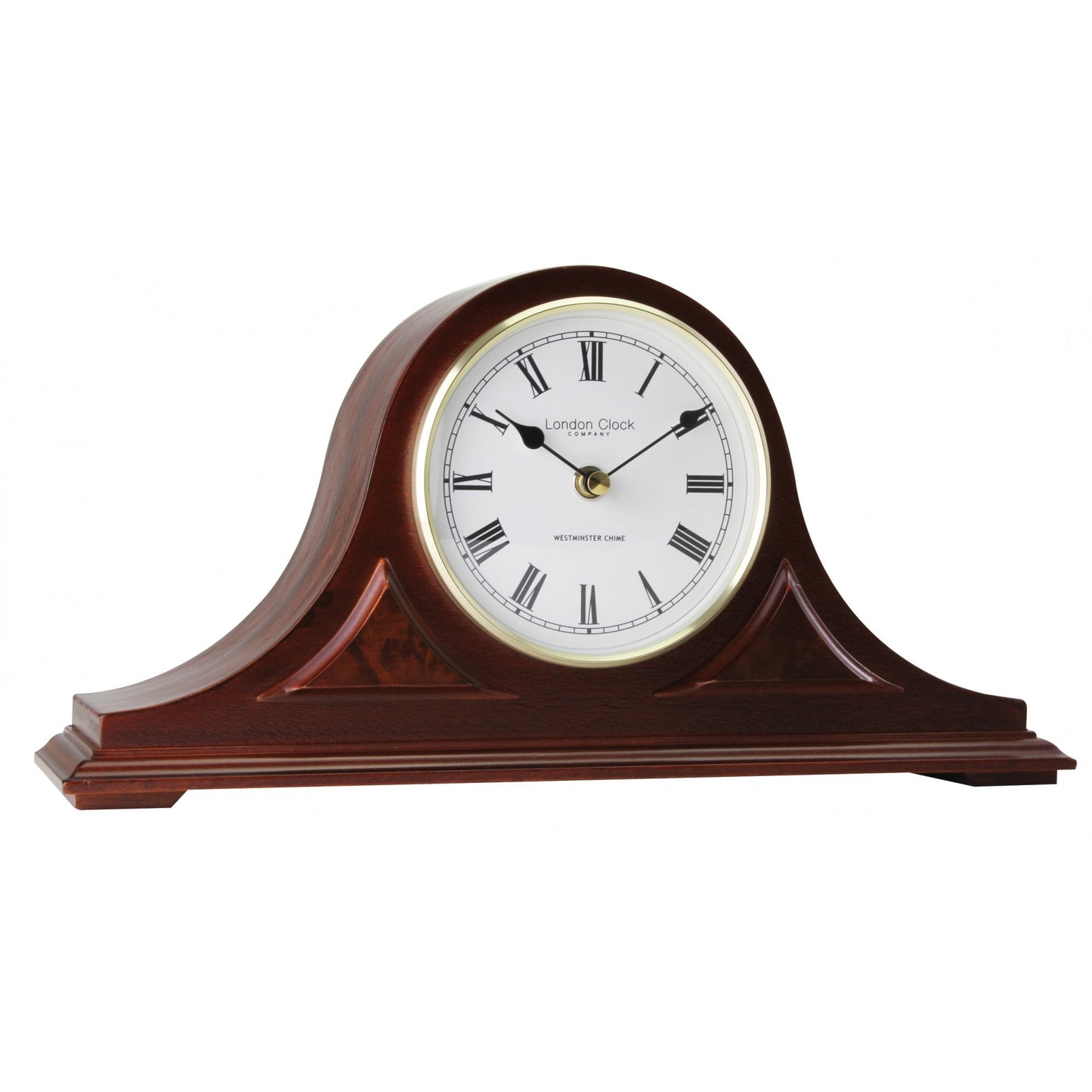 Wooden Napoleon Westminster Chime Battery Clock 07031