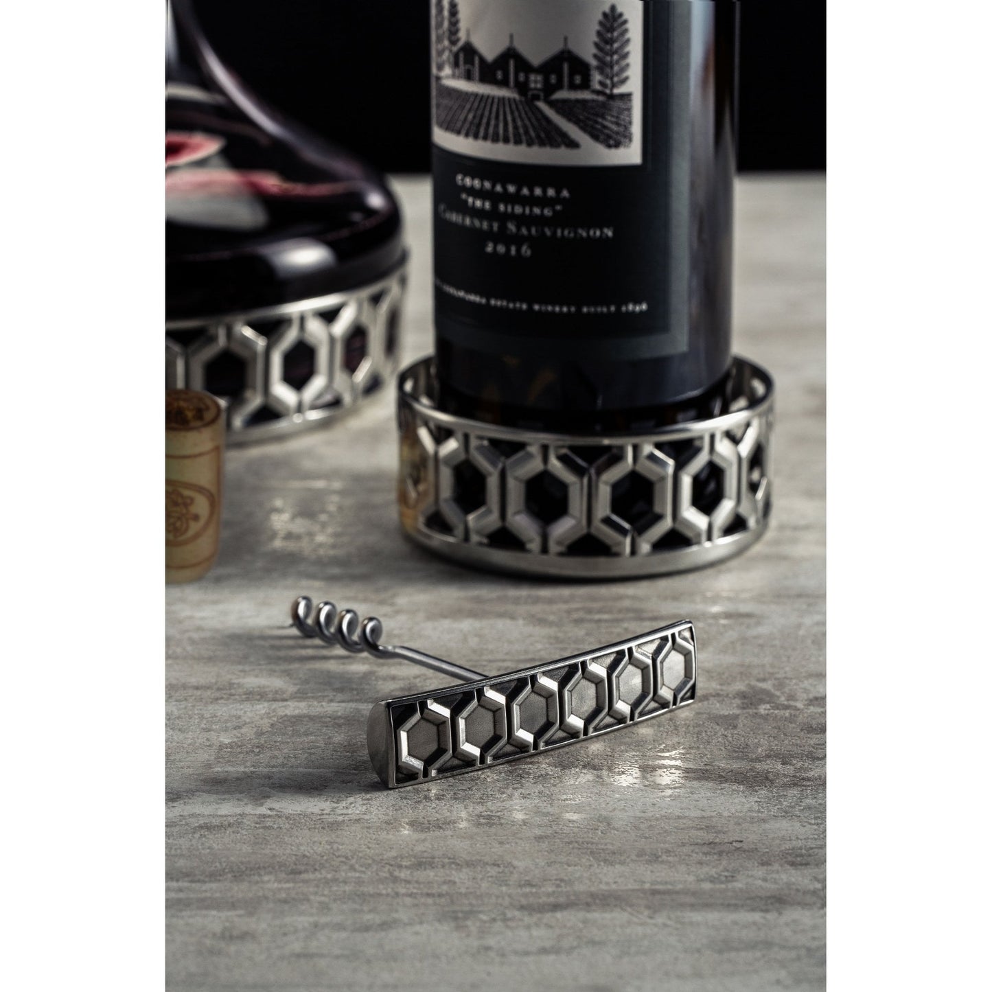 Royal Selangor Pewter Hexagonal Cork Screw 012929R