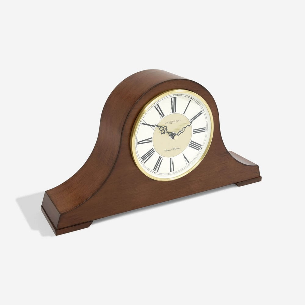 Wooden Napoleon Chiming Quartz Mantle Clock 07062