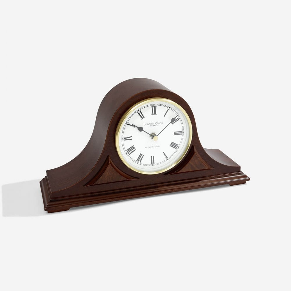 Wooden Napoleon Westminster Chime Battery Clock 07031