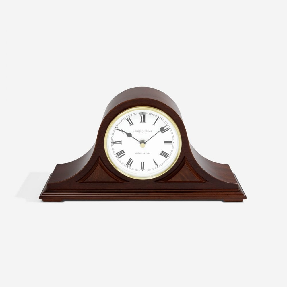 Wooden Napoleon Westminster Chime Battery Clock 07031