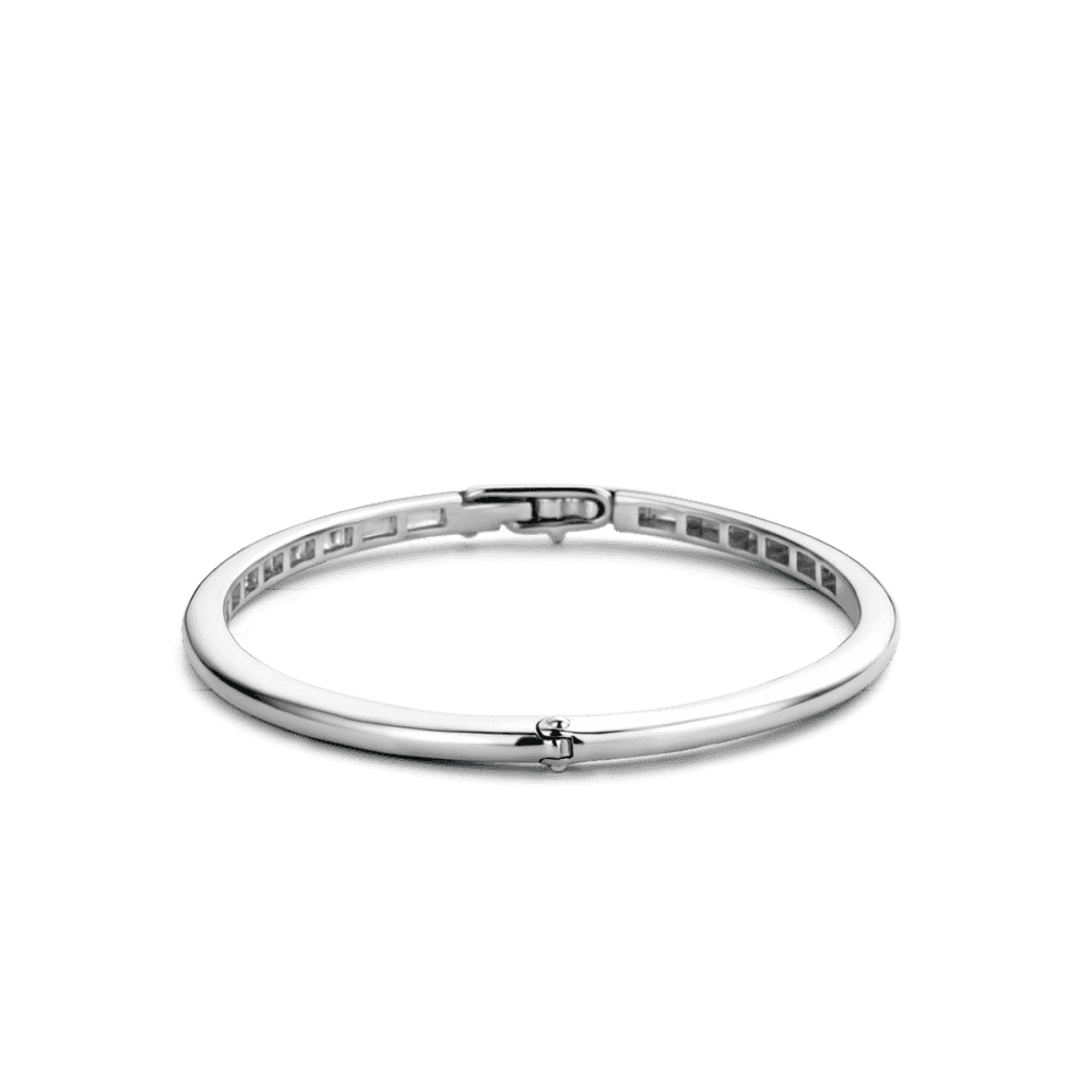 Ti Sento Sterling Silver Plain Bangle 2889SI