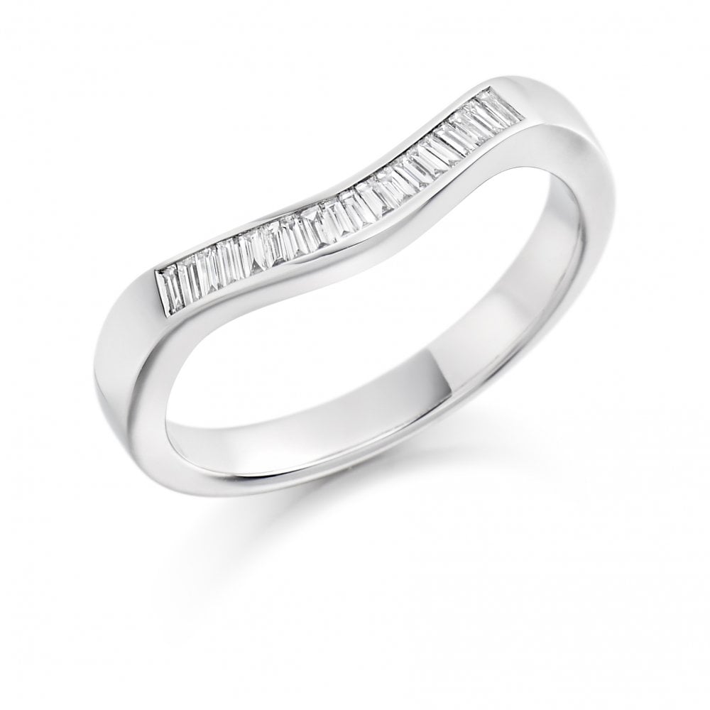 18ct White Gold Diamond Wedding or Eternity Ring Band