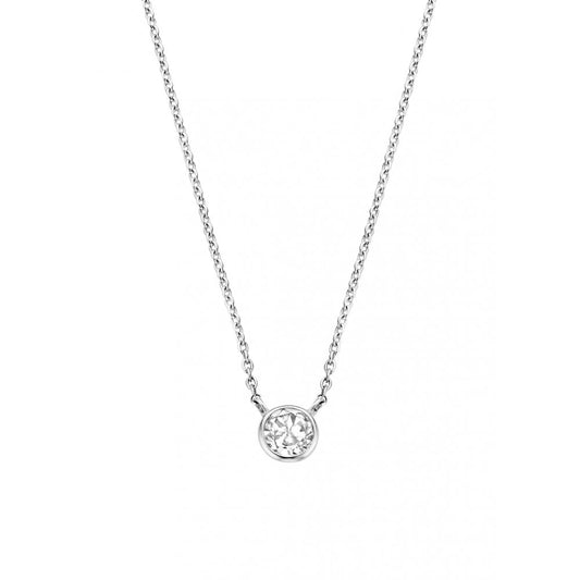 Sterling Silver Cubic Zirconia Pendant 3845Z1