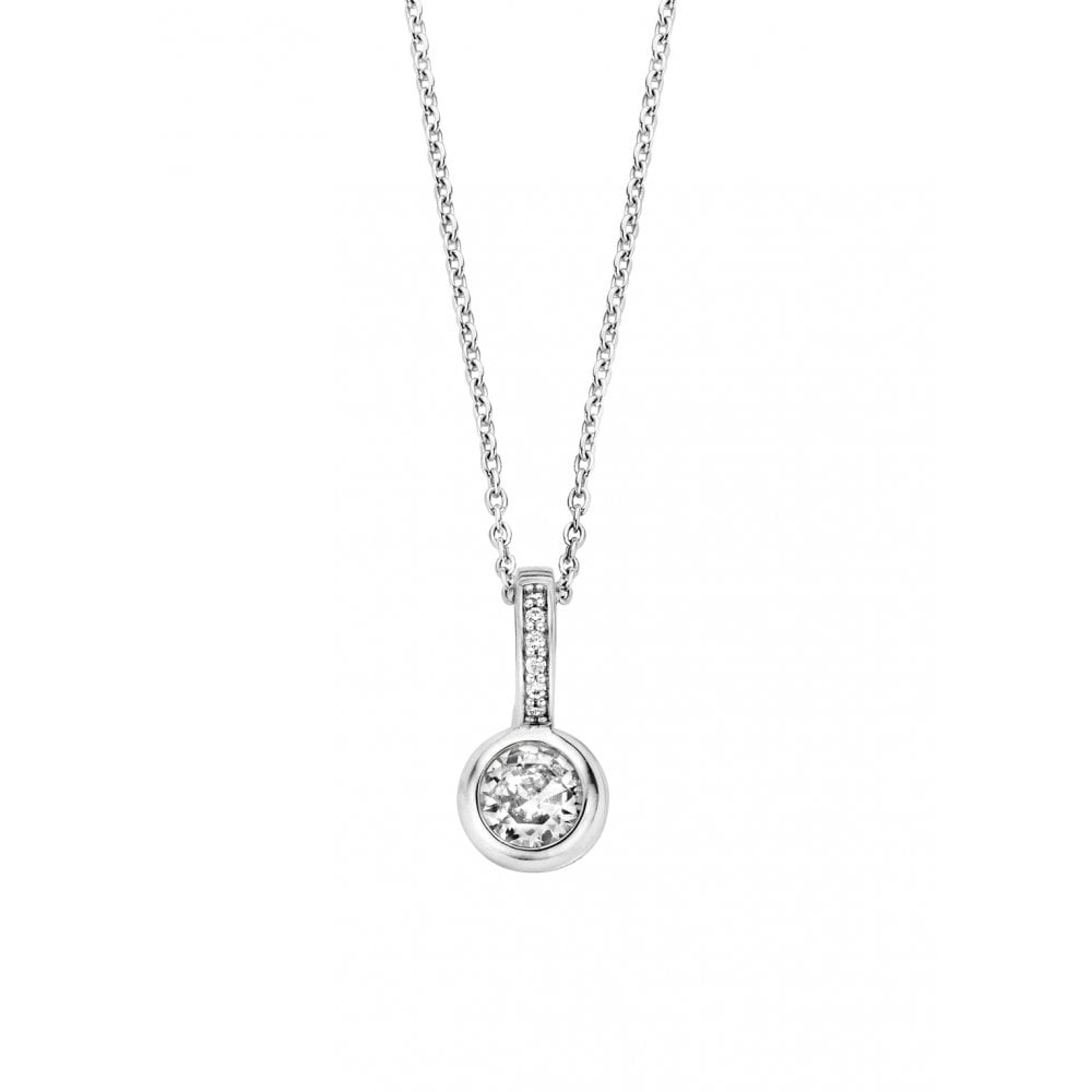 Silver Cubic Zirconia Pendant 6739ZI