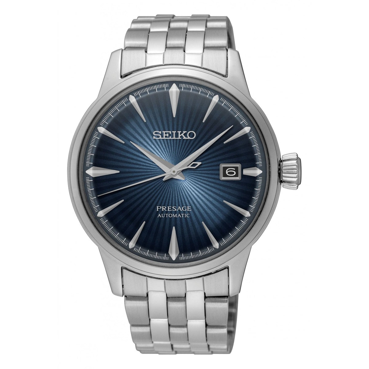 Gents Steel Presage Automatic Watch on Bracelet SRPB41J1